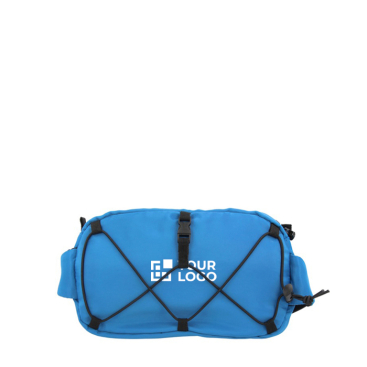 Bolsa de cintura para eventos RPET em várias cores e cordão ajustável