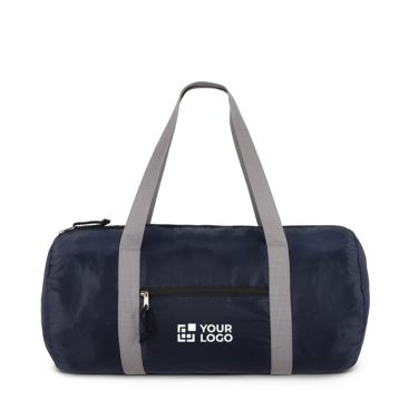 Saco desportivo dobrável com bolso frontal e capacidade de 20 L