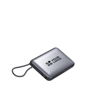 Powerbank com MagSafe para carga sem fios e ecrã LED 10 000 mAh