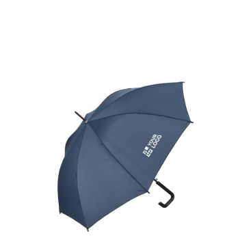 Clássico guarda-chuva com punho original geométrico preto Ø103