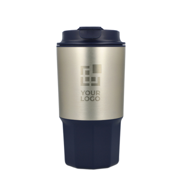 Copo para levar de aço inoxidável com tampa antiderrame 450 ml