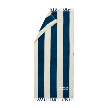 Toalla de praia de algodão personalizada