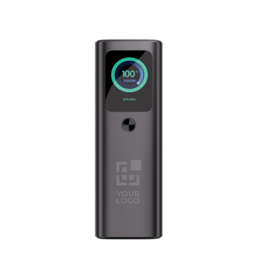Powerbank de alumínio, carregamento múltiplo e ecrã HQ 20.000 mAh