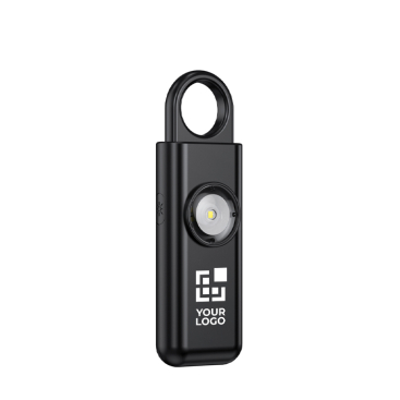 Alarme pessoal inteligente com luz e recarga USB-C 150 dB