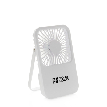 Ventoinha de secretária recarregável com 3 velocidades 5 W 1200 mAh