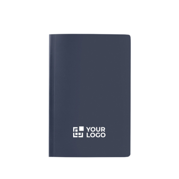 Caderno para personalizar em papel de pedra vista principal