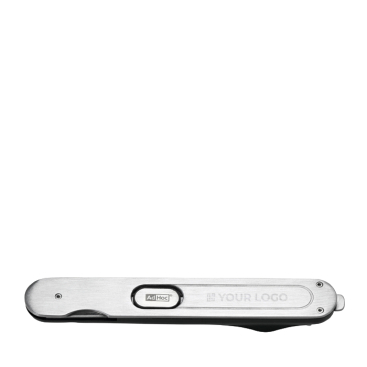 Saca-rolhas em aço inoxidável com mecanismo vertical PushPull AdHoc