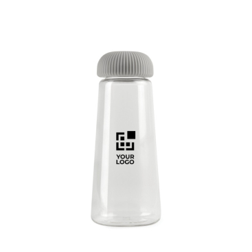 Garrafa de RPET em forma de cone com tampa de fácil aderência 575ml