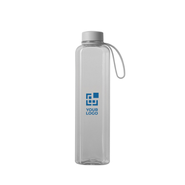 Garrafa RPET com design moderno e funcional e tampa antiderrame 550 ml