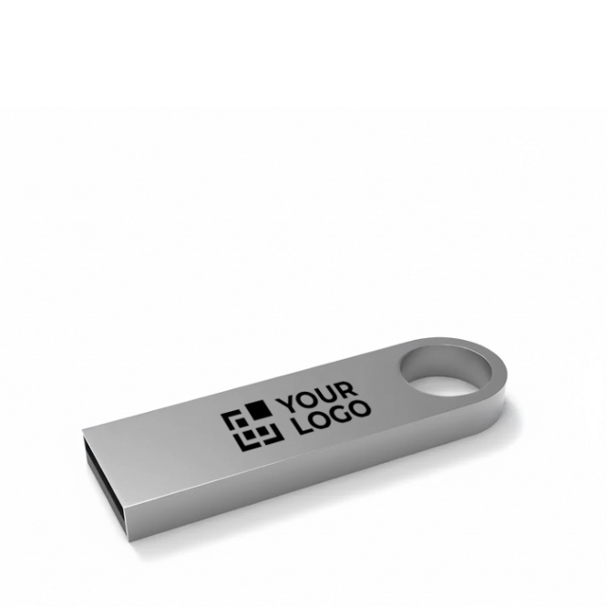 USB metal, pequena e anexável personalização total, feita na Europa