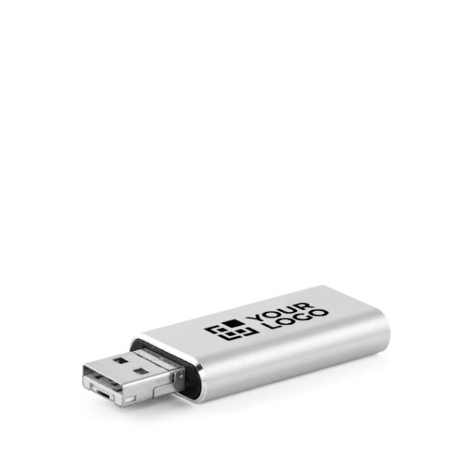 Pen USB metal 4 funções em 1 com clipe retráctil personalização total