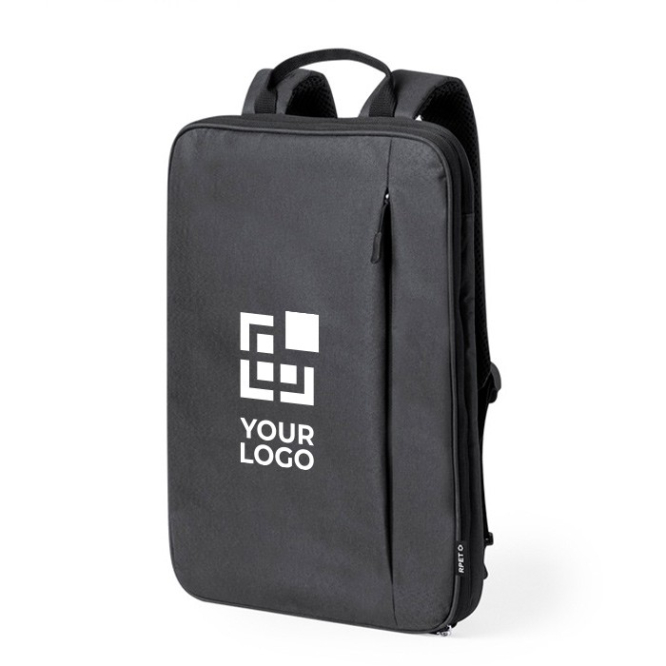Mochila extensível RPET para portátil e suporte para trolley 15''