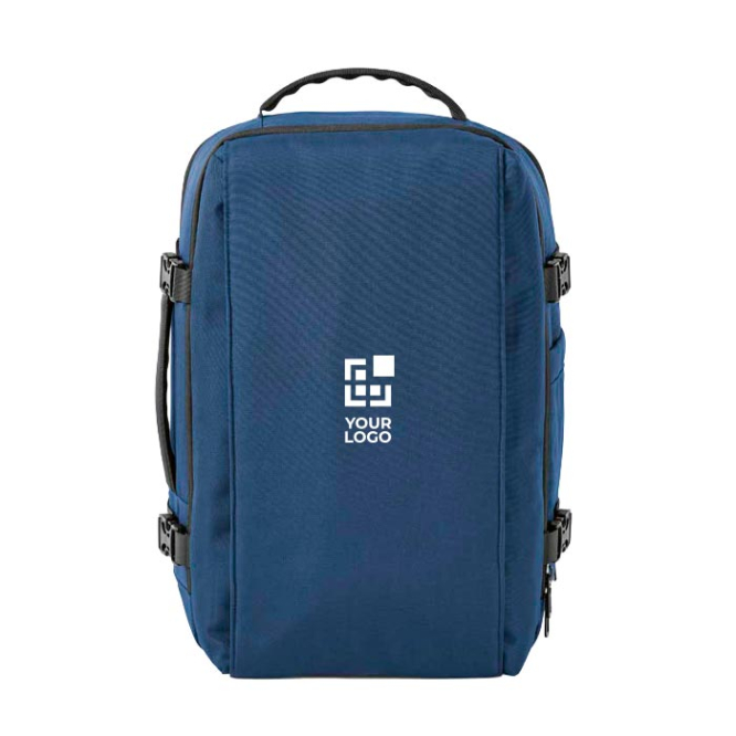 Mochila de cabine em plástico reciclado resistente à água para 17''