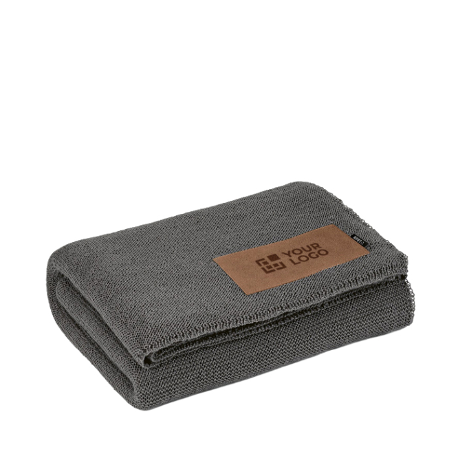 Manta de lã e plástico reciclado com emblema personalizado 270 g/m2