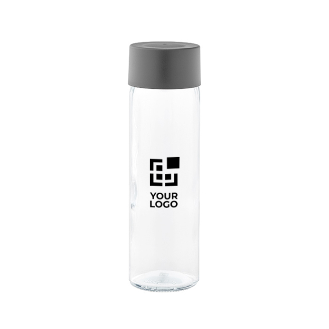 Garrafa de vidro fabricada na Europa com tampa anti-fugas 800ml