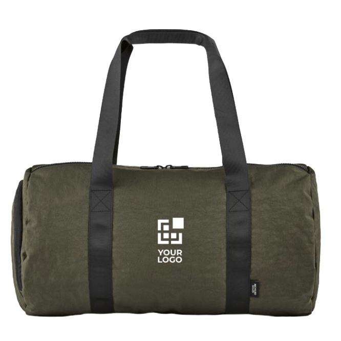 Saco de ginásio em nylon reciclado com compartimento para calçado