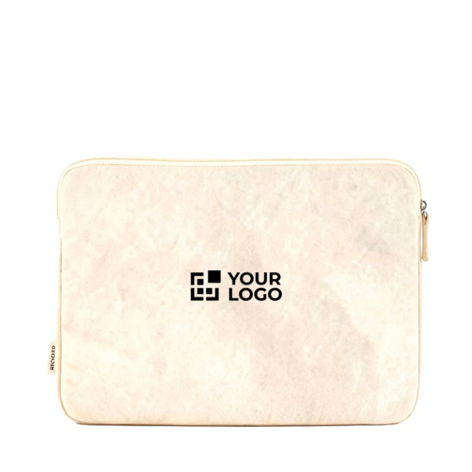 Capa para portátil com acolchoamento rígido em lona reciclada 15,6''