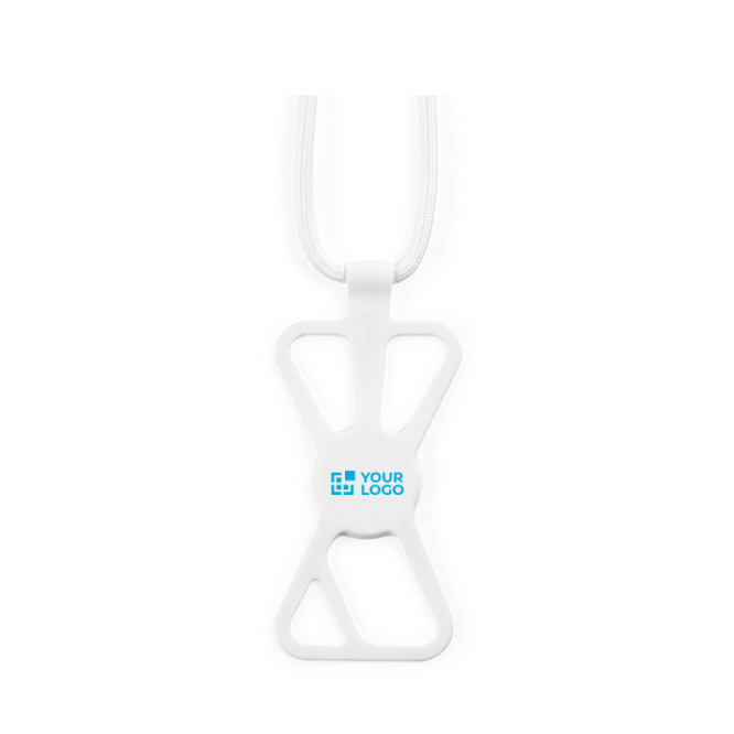 Lanyard de nylon ajustável até 150 cm para pendurar o telemóvel
