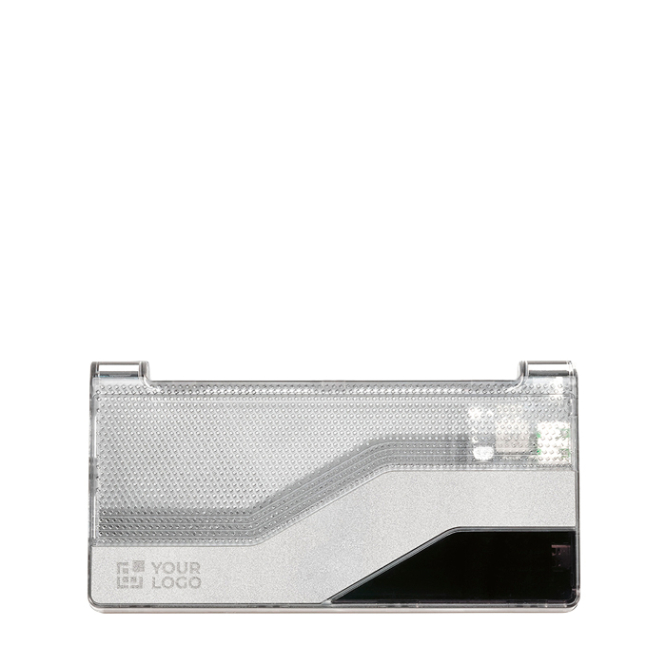 Powerbank em plástico reciclado com ecrã LED 10.000 mAh