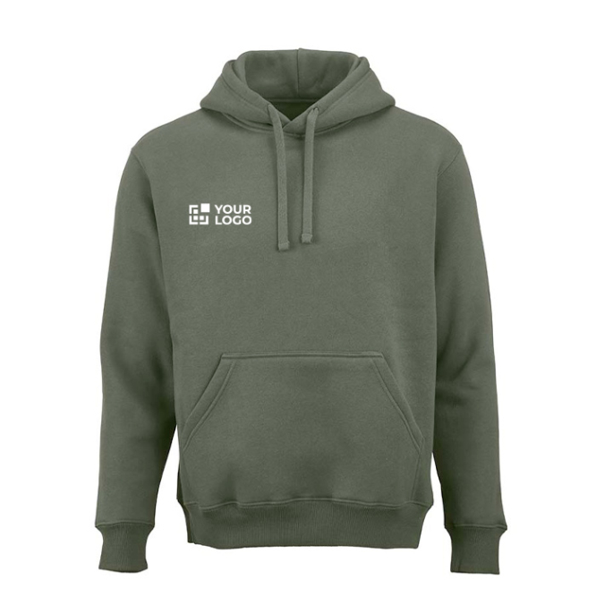 Sweatshirt unissexo com capuz em algodão orgânico 340g/m² Tulum