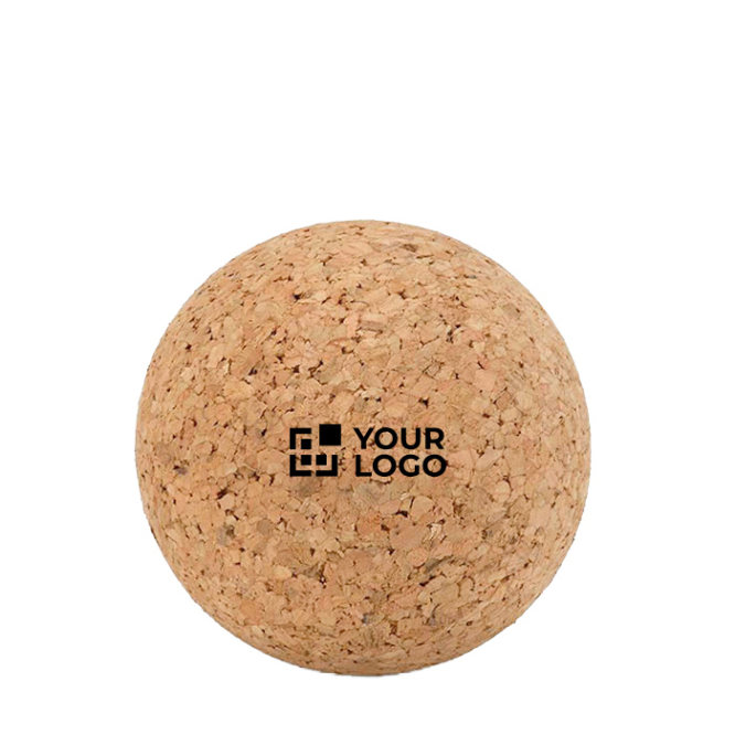 Esfera de cortiça compacta para aliviar pontos de tensão muscular