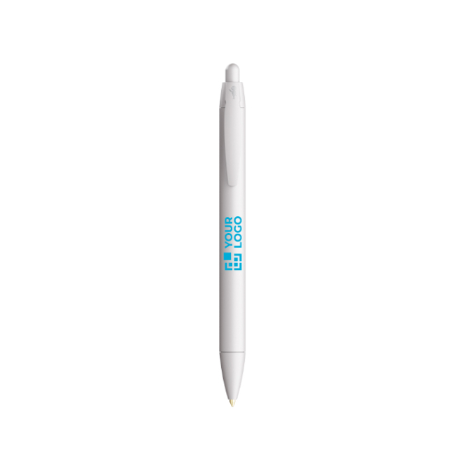 Caneta de plástico com corpo largo e escrita azul Wide Body BIC®