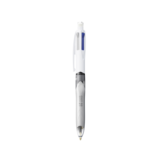 Esferográfica multifunções em plástico com 3 tintas e porta-minas BIC®