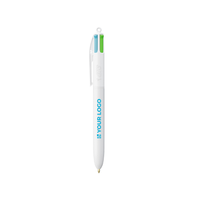 Esferográfica de plástico BIC® com tinta de 4 cores originais