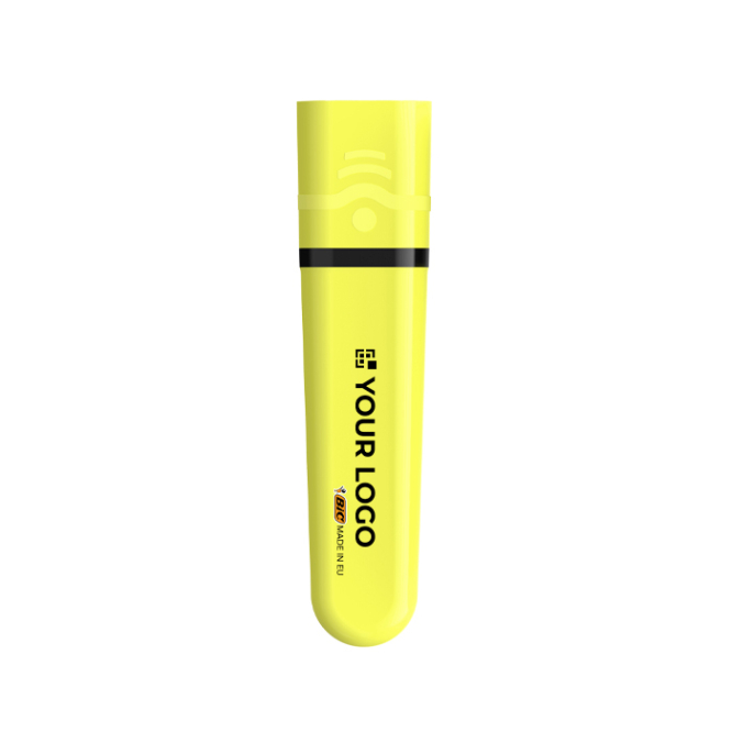 Marcador fluorescente de plástico com tinta de origem natural BIC®