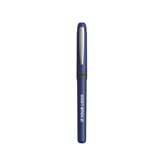 Roller de plástico ergonómico de secagem rápida com tinta azul BIC®