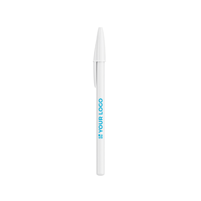 Caneta de plástico com tampa clássica e tinta preta Style BIC®