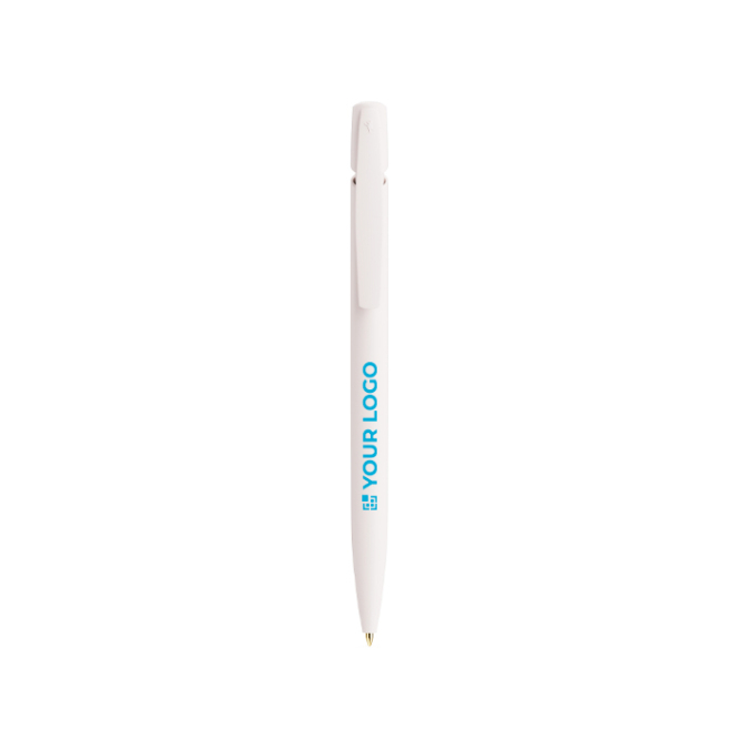 Caneta BIC® de plástico reciclado com mecanismo retrátil e tinta preta