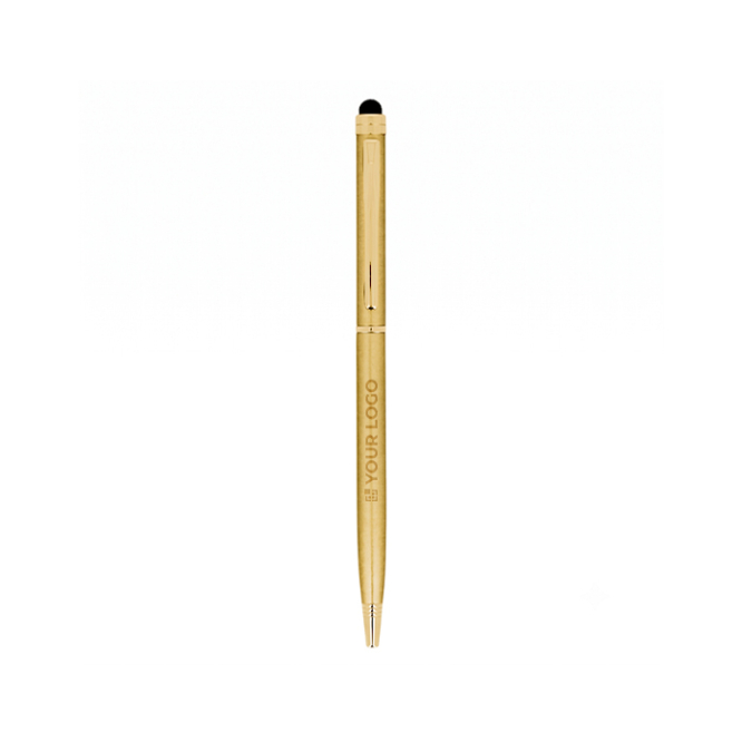 Caneta metálica com função tátil e tinta azul Sleek Stylus BIC®