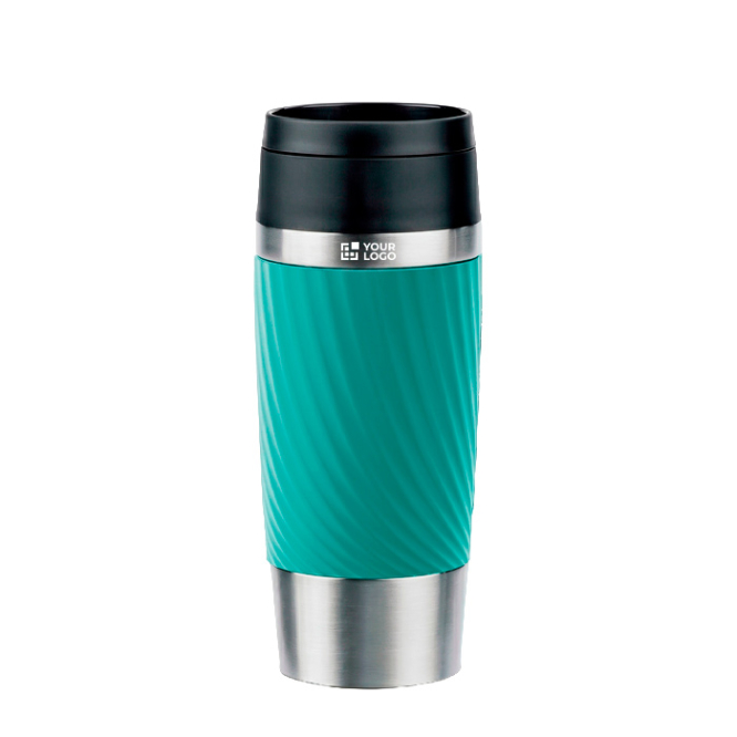 Copo térmico hermético aço inoxidável Tefal Travel Classic Twist 360 ml