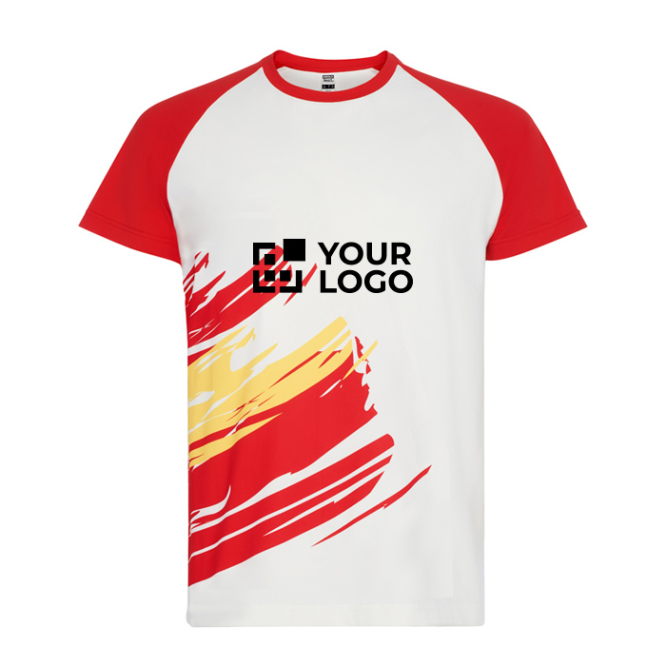 T-shirt seleções manga curta toque algodão 190 g/m2 Roly Direct Forza