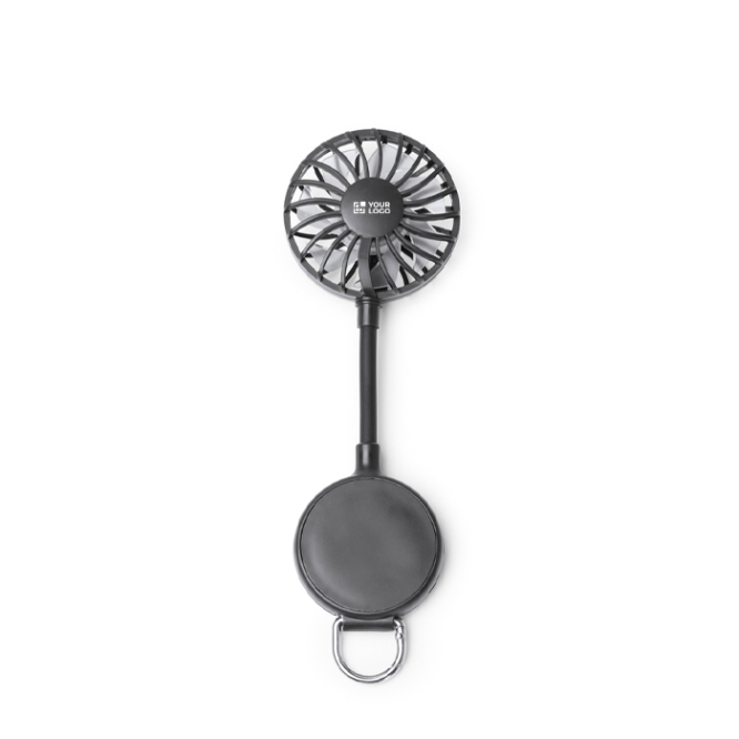 Ventoinha de mão com anel magnético e 3 velocidades