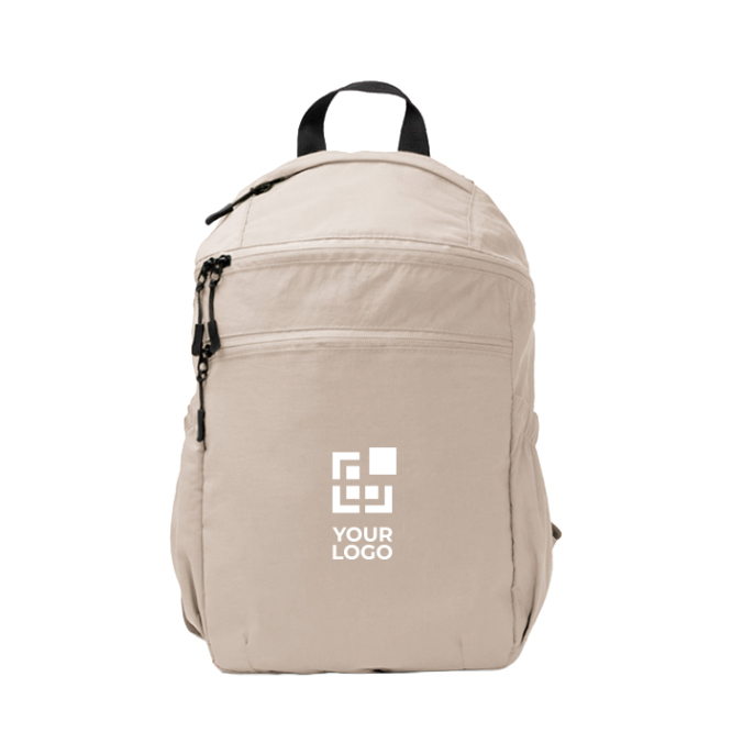 Mochila de nylon com bolsos laterais para garrafas 10''