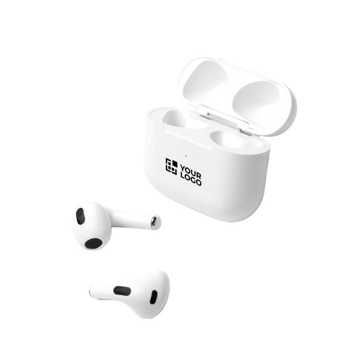 Auscultadores sem fios em plástico com mãos-livres e Bluetooth