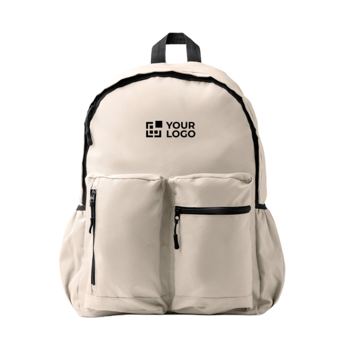 Mochila para portátil em plástico reciclado com costas acolchoadas 17''