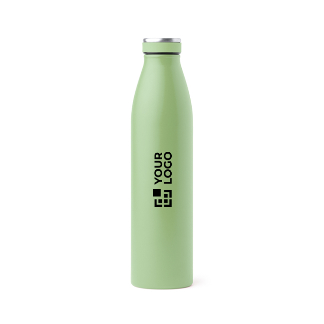 Garrafa térmica de aço com isolamento a vácuo de cobre 750 ml