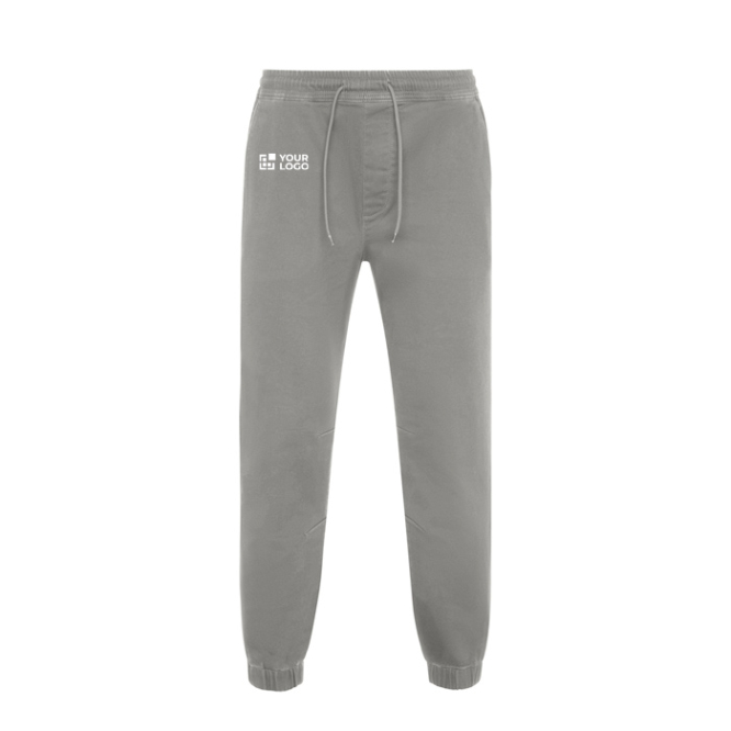 Calças jogger de algodão unissexo com bolsos laterais 390 g/m² Roly