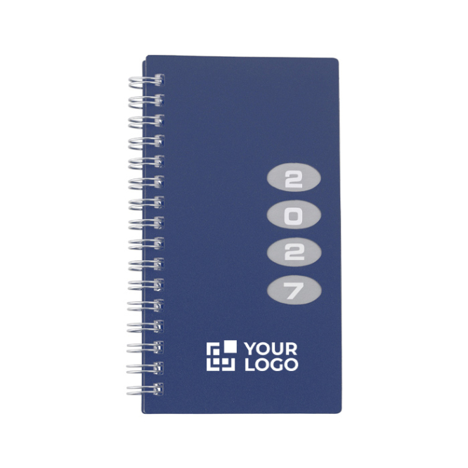 Agenda de bolso com vista semanal e certificação FSC®