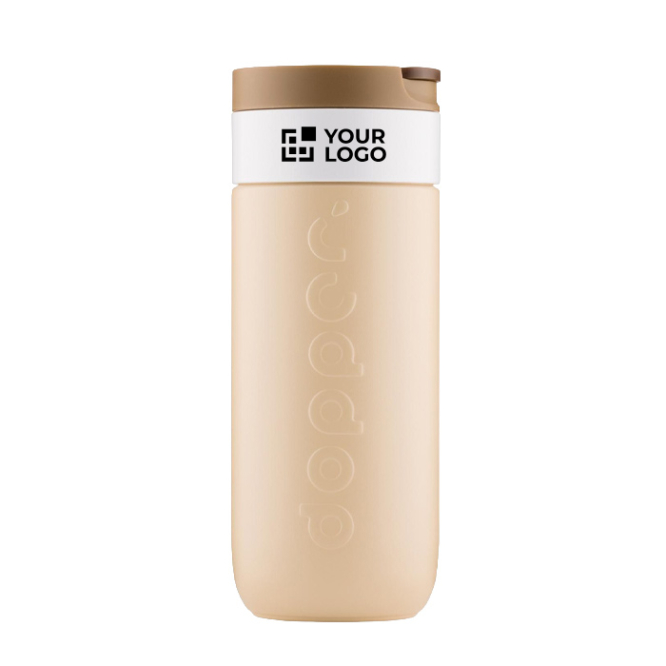 Copo térmico de aço inoxidável com mecanismo anti-gotejo Dopper 400 ml
