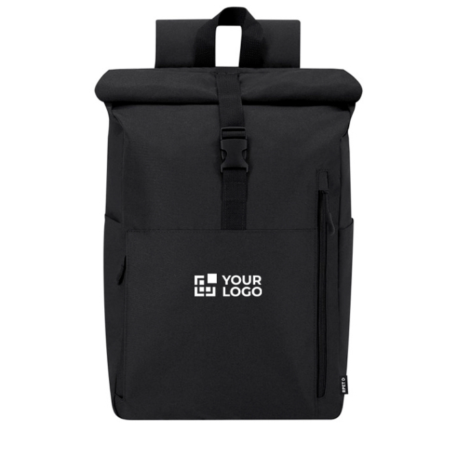 Mochila enrolável de rPET para portátil adequada para trolley 15''