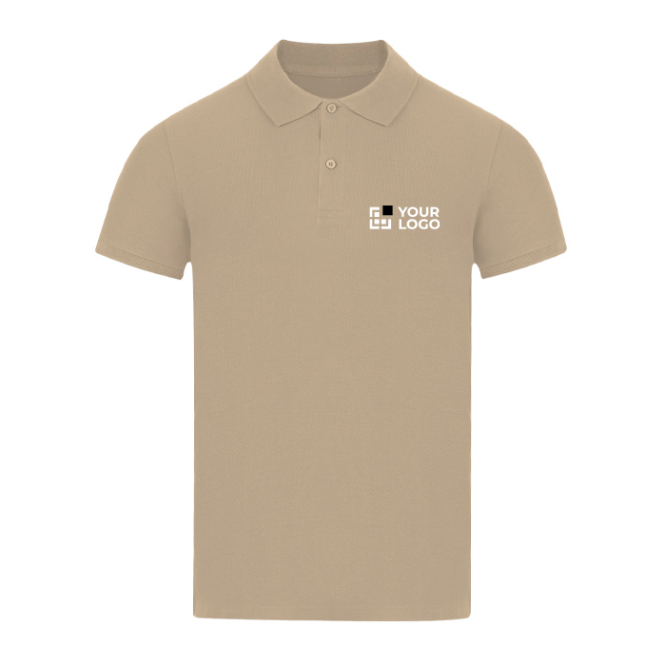 Polo unissexo de algodão piqué em várias cores, manga curta 180 g/m²