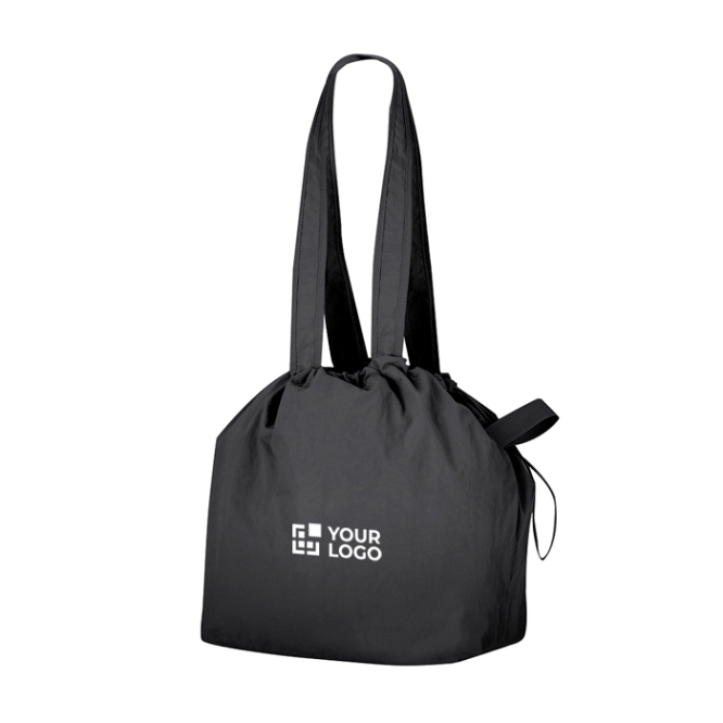 Saco de ombro de nylon com fecho de cordão ajustável 135 g/m²