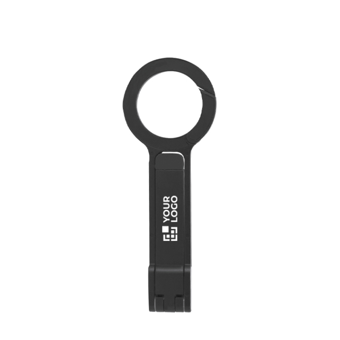 Suporte magnético para telemóvel dobrável, mosquetão, altura ajustável
