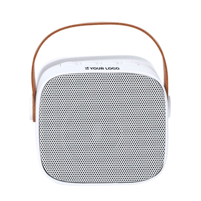 Colunas de plástico reciclado com pega castanha estilo retro 5 W