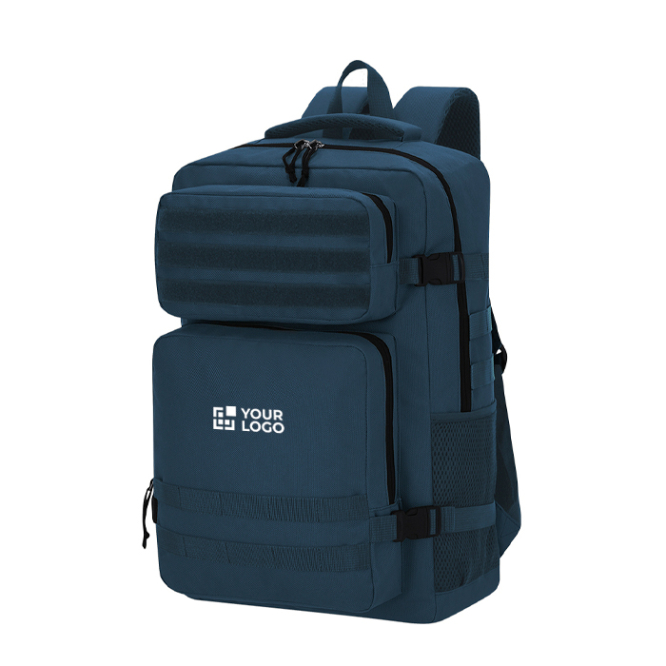 Mochila de poliéster para portátil com vários bolsos 17