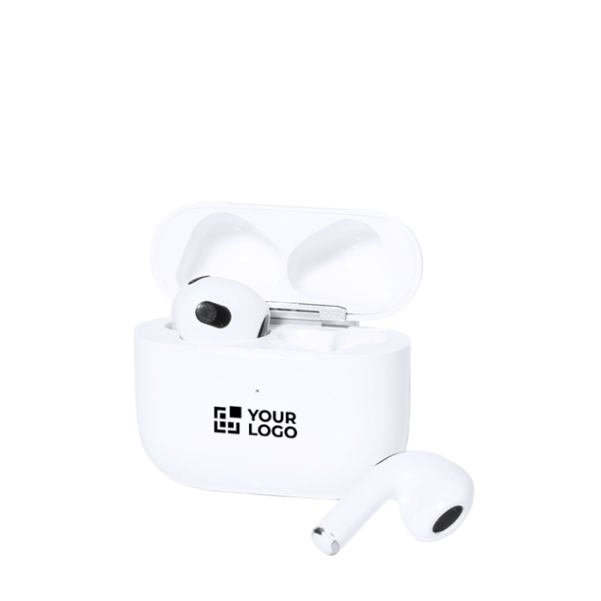 Auscultadores sem fios 5.3 plástico reciclado com controlo tátil 300mAh
